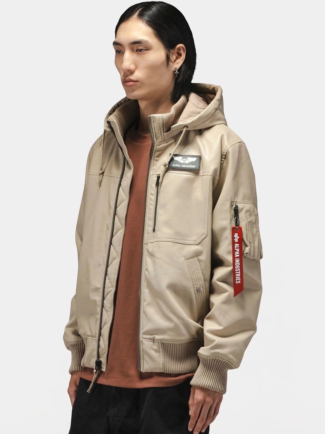 ALPHA INDUSTRIES Unisex Faux Leather Jackets thumbnail 5