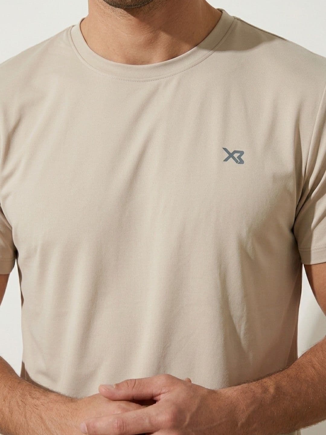 CROSS BENCH Men Brand Logo Printed Anti Static T-shirt thumbnail 4