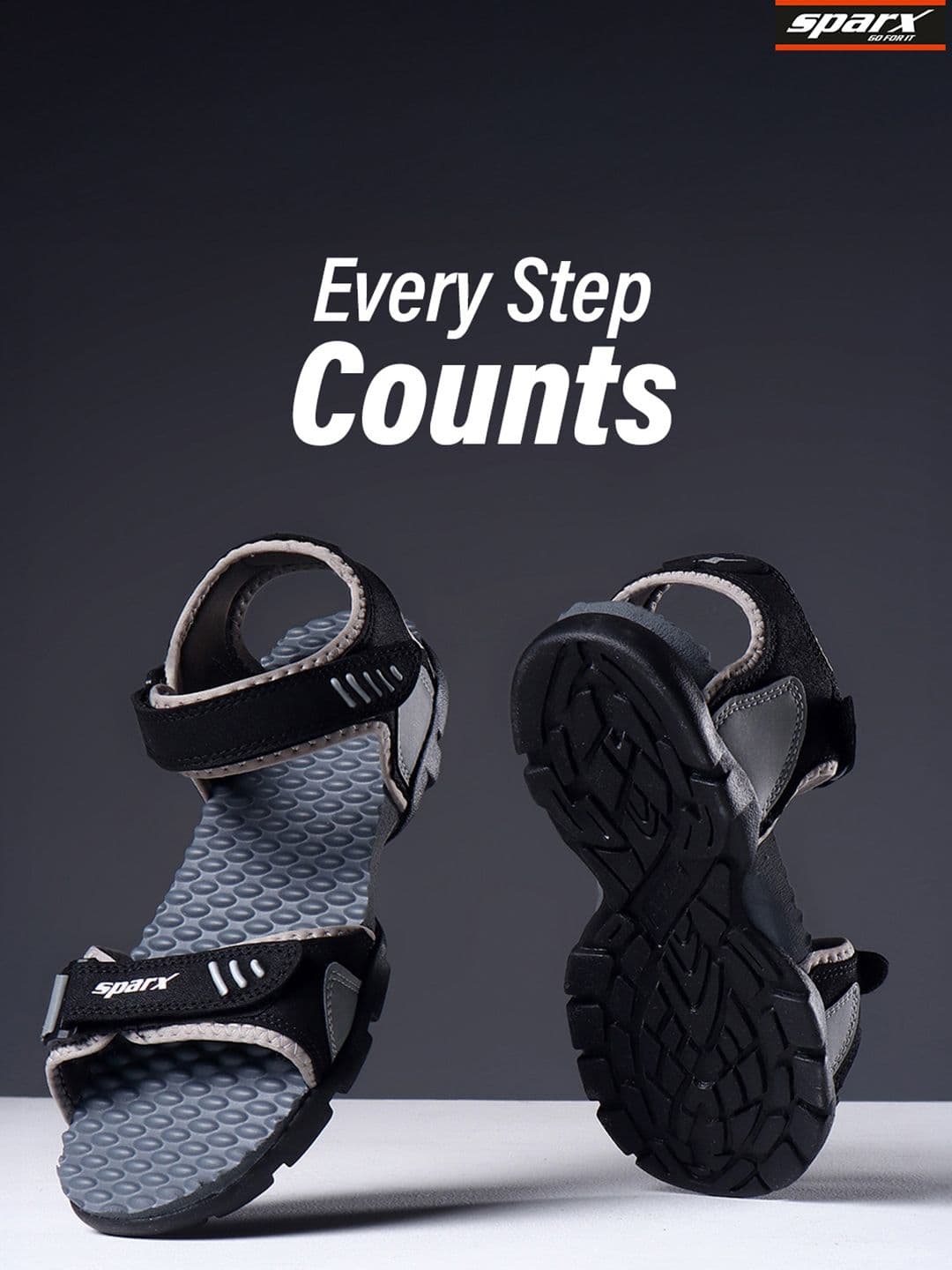 Sparx Men Textured Sports Sandals thumbnail 4