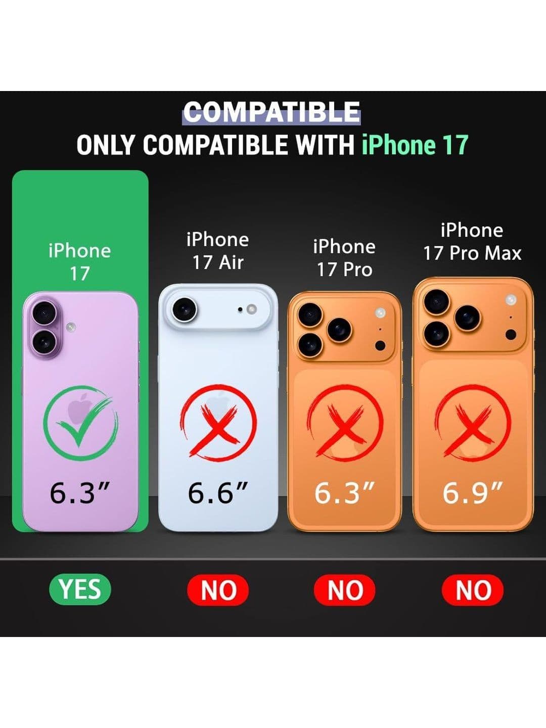 Luxury Kase Solid Printed iPhone 17 Back Case Mobile Accessories thumbnail 5