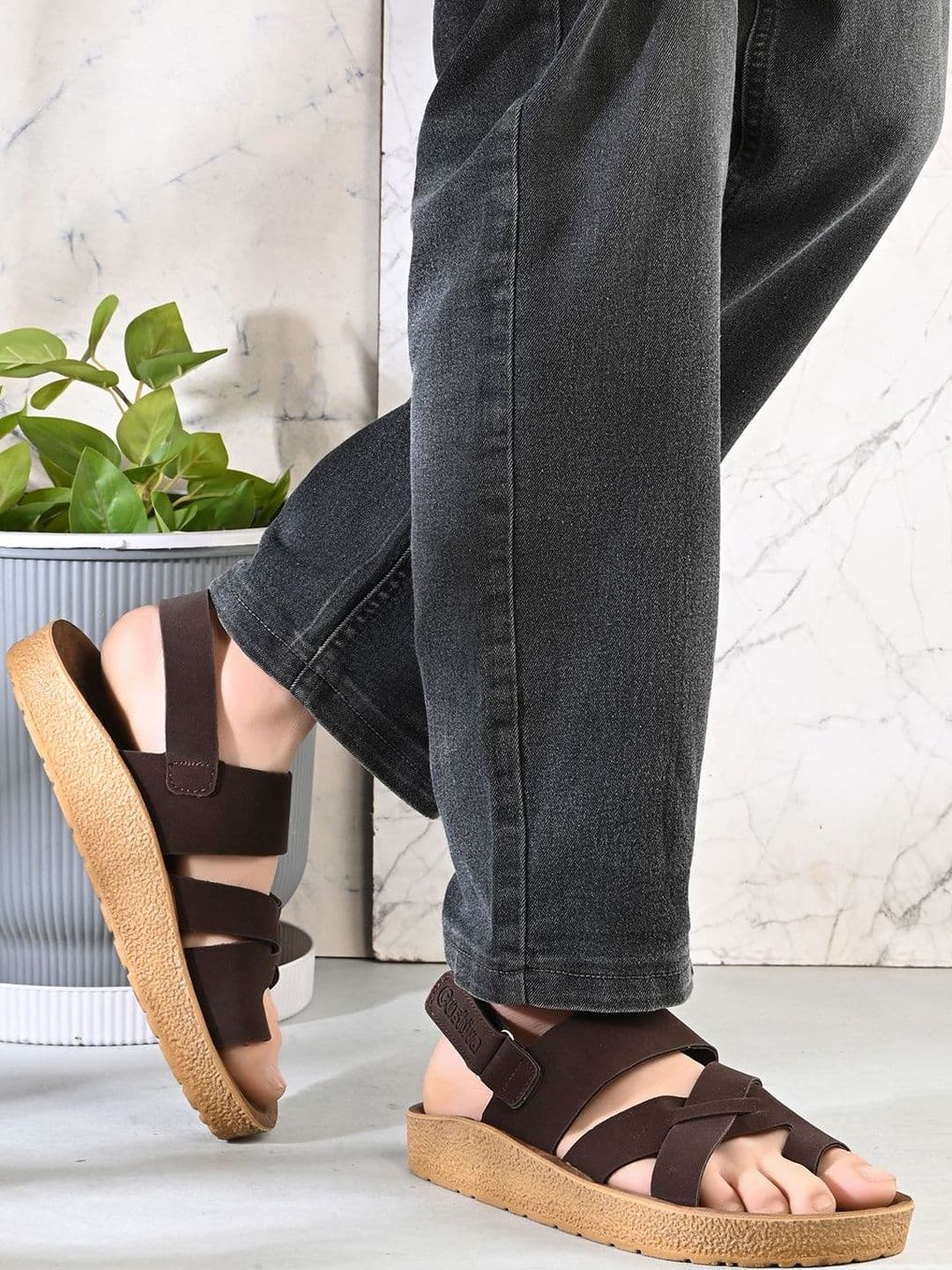 DOCTOR FEEL SOFT Men Thong Flip-Flops thumbnail 3