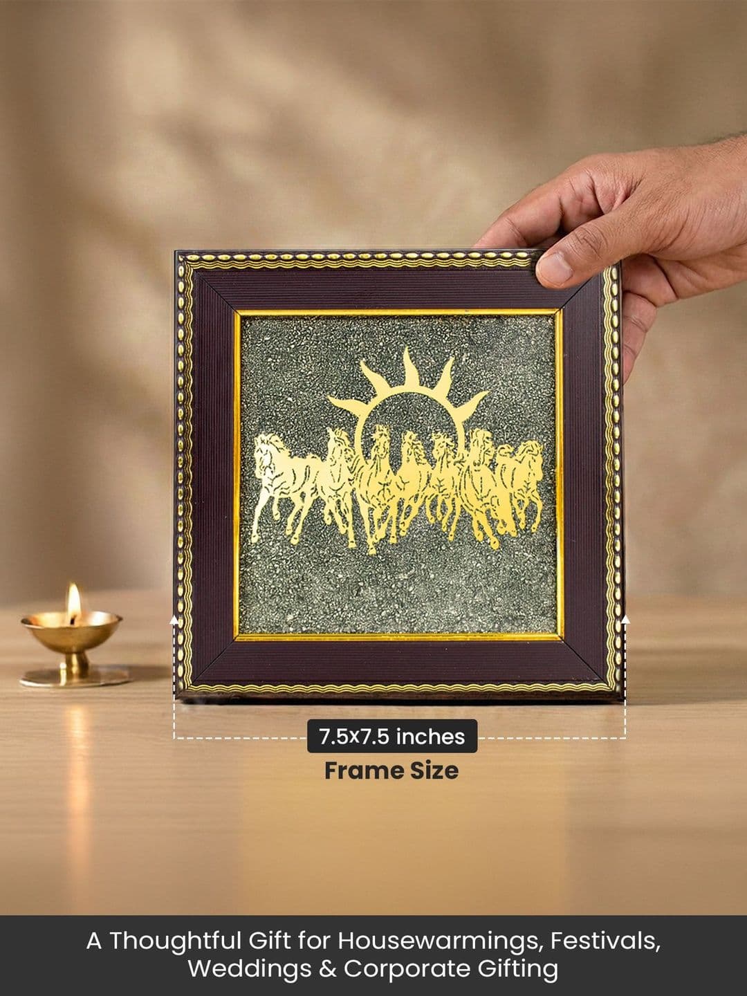 Astrotalk 7 Horses On Pyrite Frame thumbnail 4