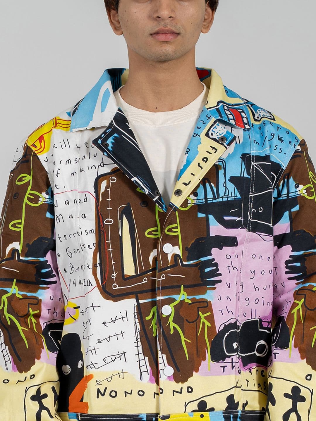 AURGE Men Crop Woven Jacket thumbnail 4