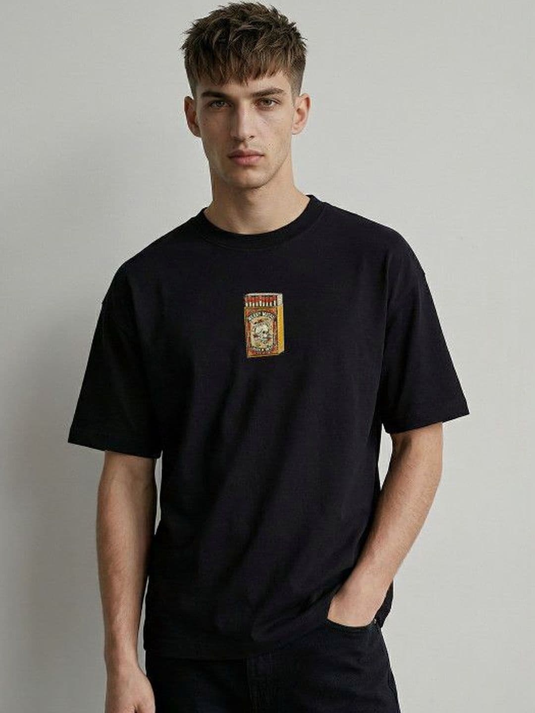Hubberholme Men Graphic Printed Cotton T-shirt thumbnail 5