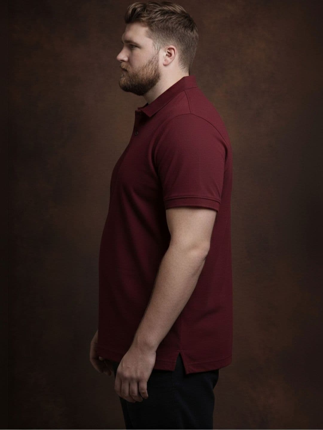 The Roadster Lifestyle Co Polo Collar Oversized Tshirts thumbnail 3