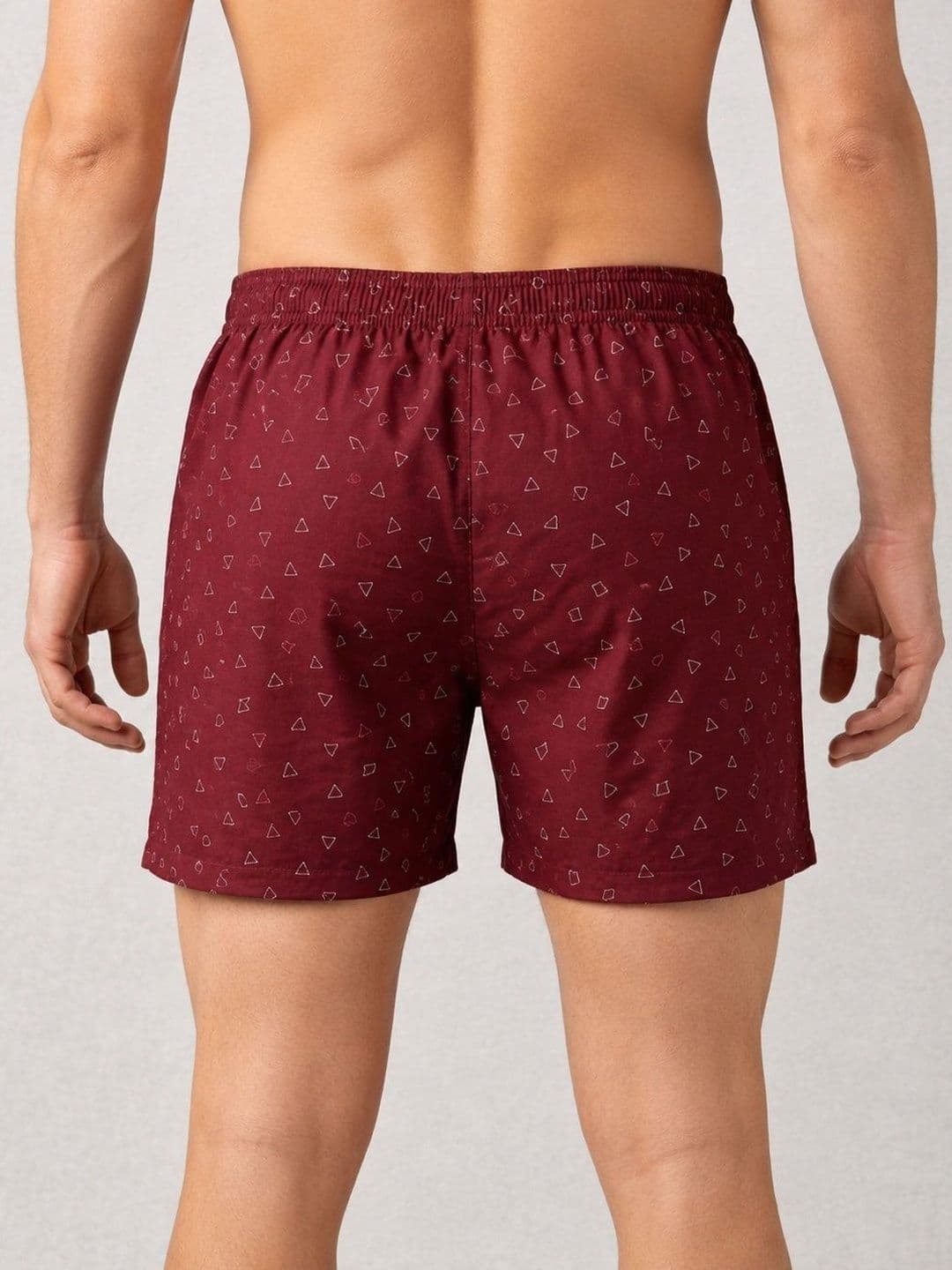 Moda Rapido Pack of 3 Printed Elasticated Mid-Rise Boxers thumbnail 7