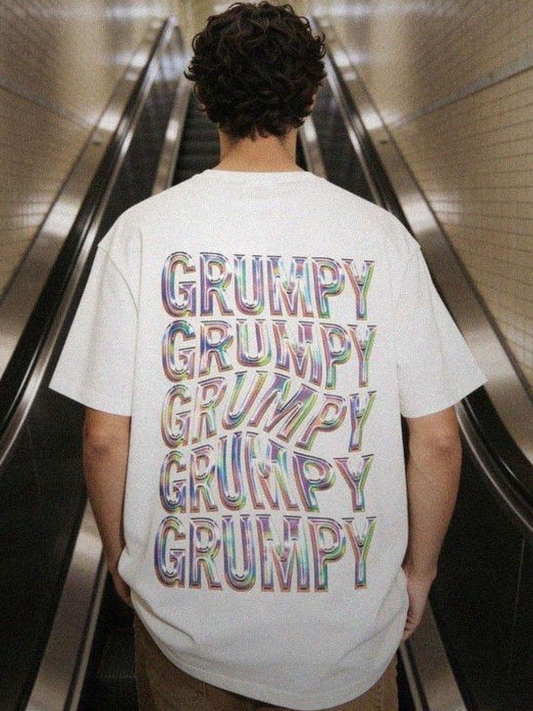 Hubberholme Men Typography Printed T-shirt thumbnail 2