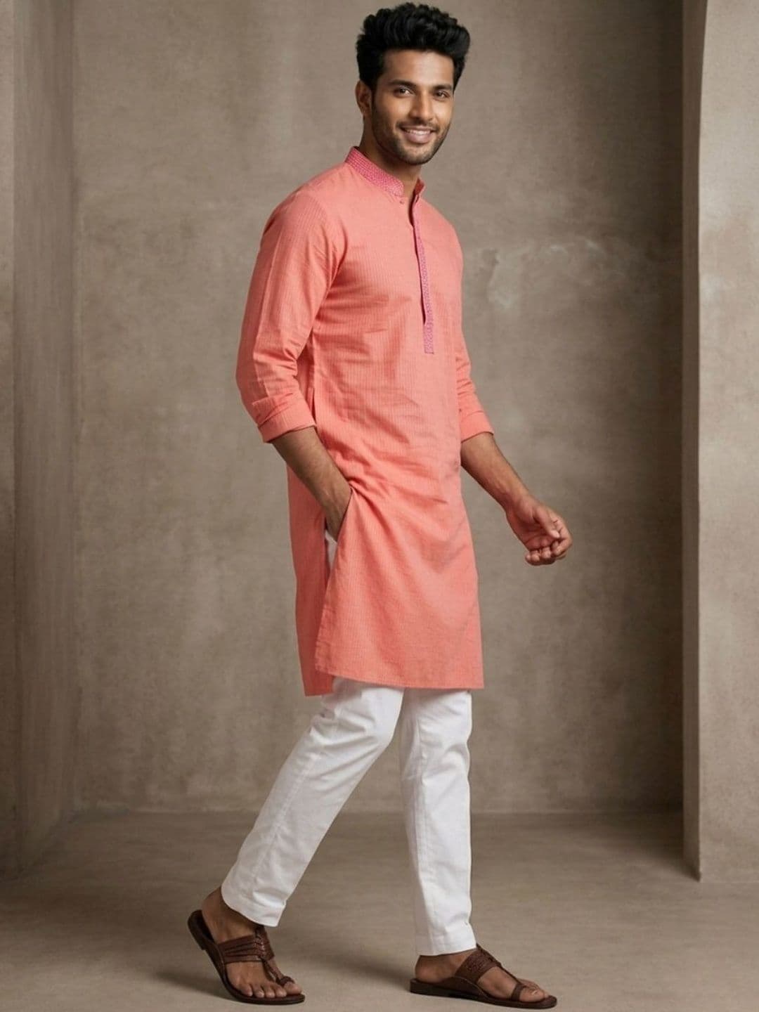 DEVOILER Men Kurta thumbnail 5
