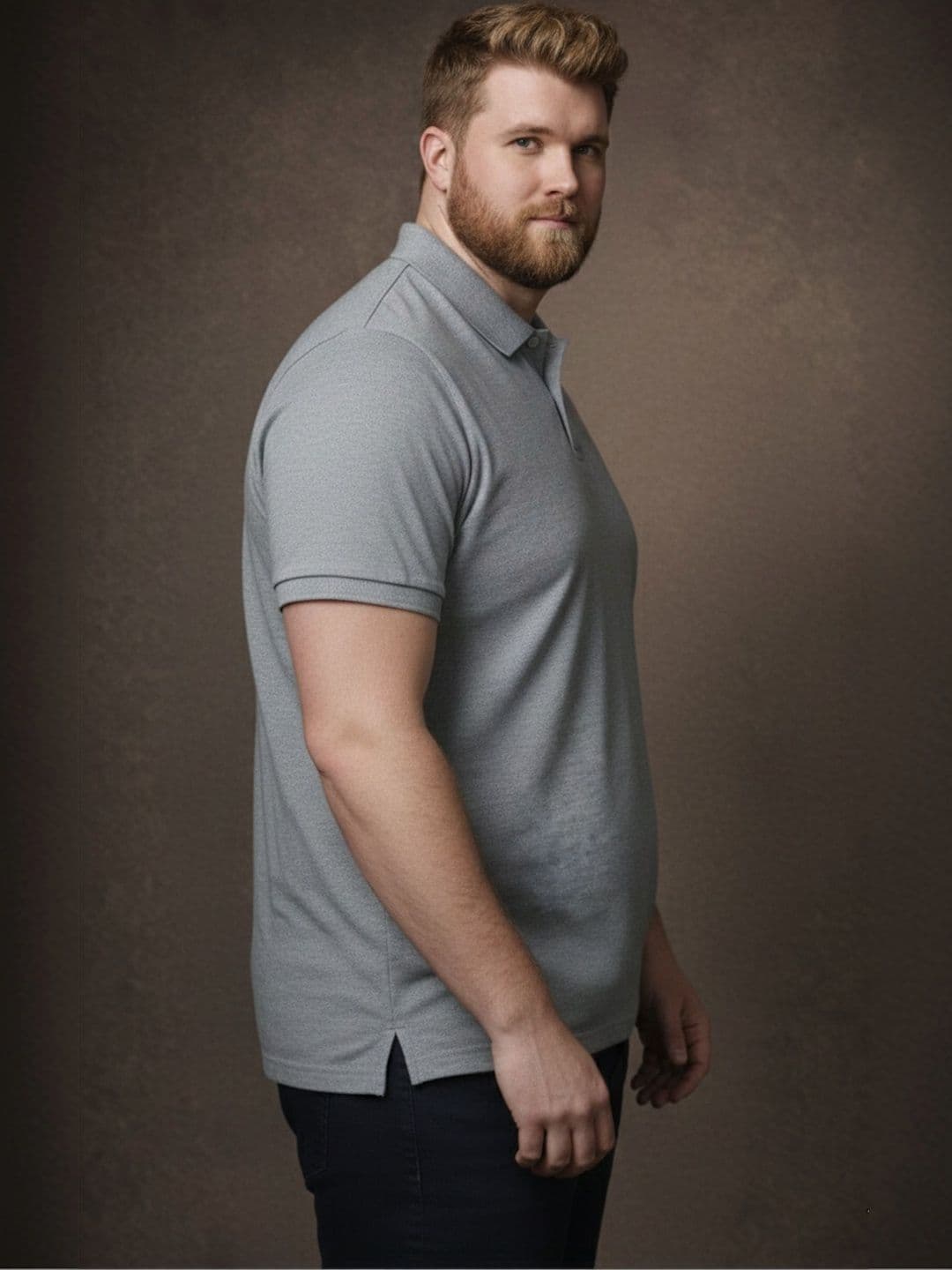 The Roadster Lifestyle Co Polo Collar Oversized Tshirts thumbnail 5