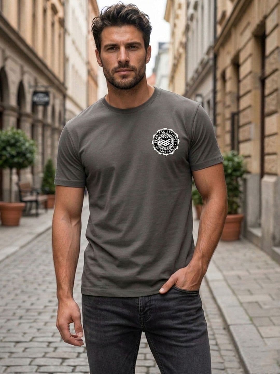 Moda Rapido Men Printed T-shirt - view 1
