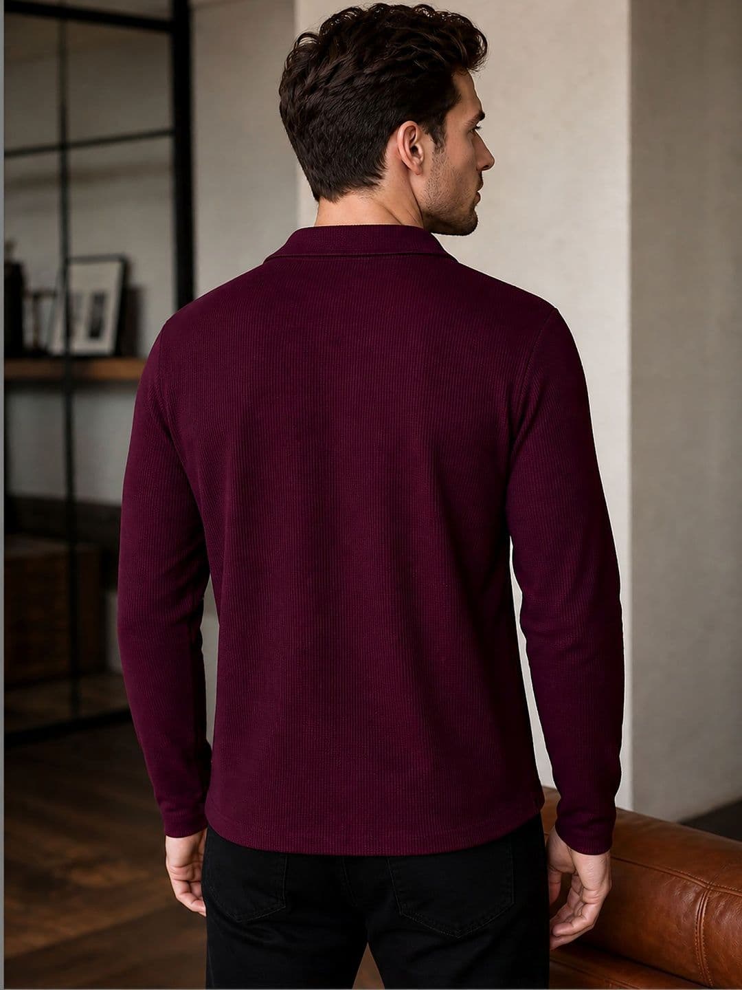 ATIGIANO Men Polo Collar T-shirt thumbnail 2