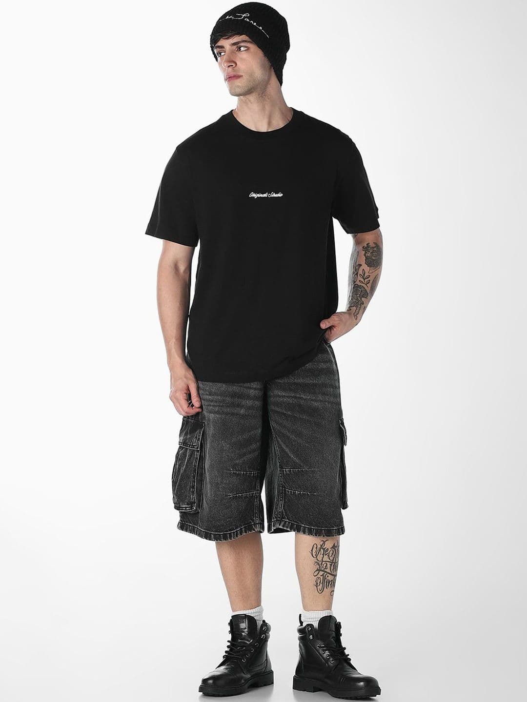 Jack & Jones Men Typography Printed T-shirt thumbnail 2