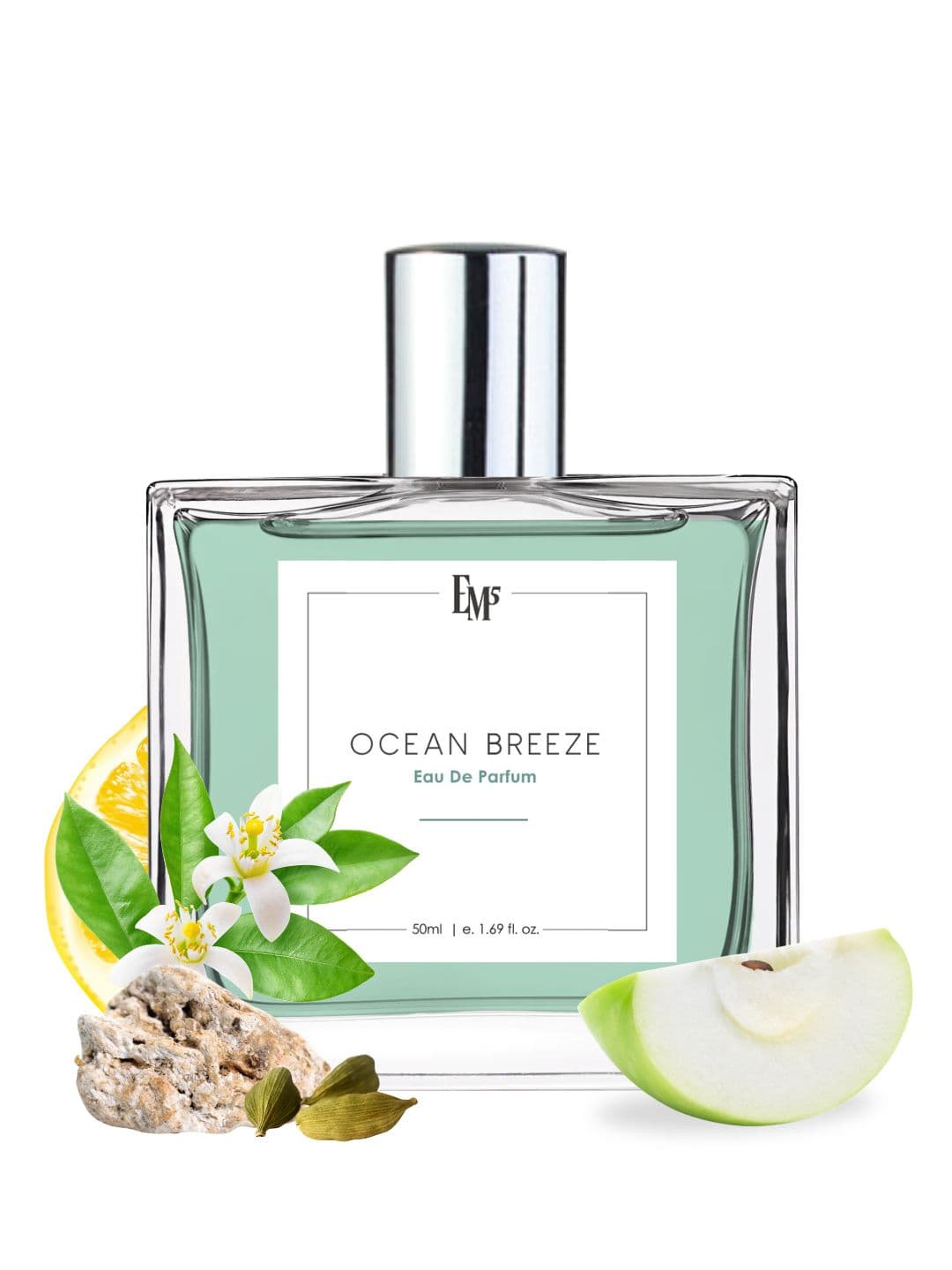 EM5 Ocean Breeze Strong & Long Lasting Eau De Parfum - 50 ml thumbnail 2
