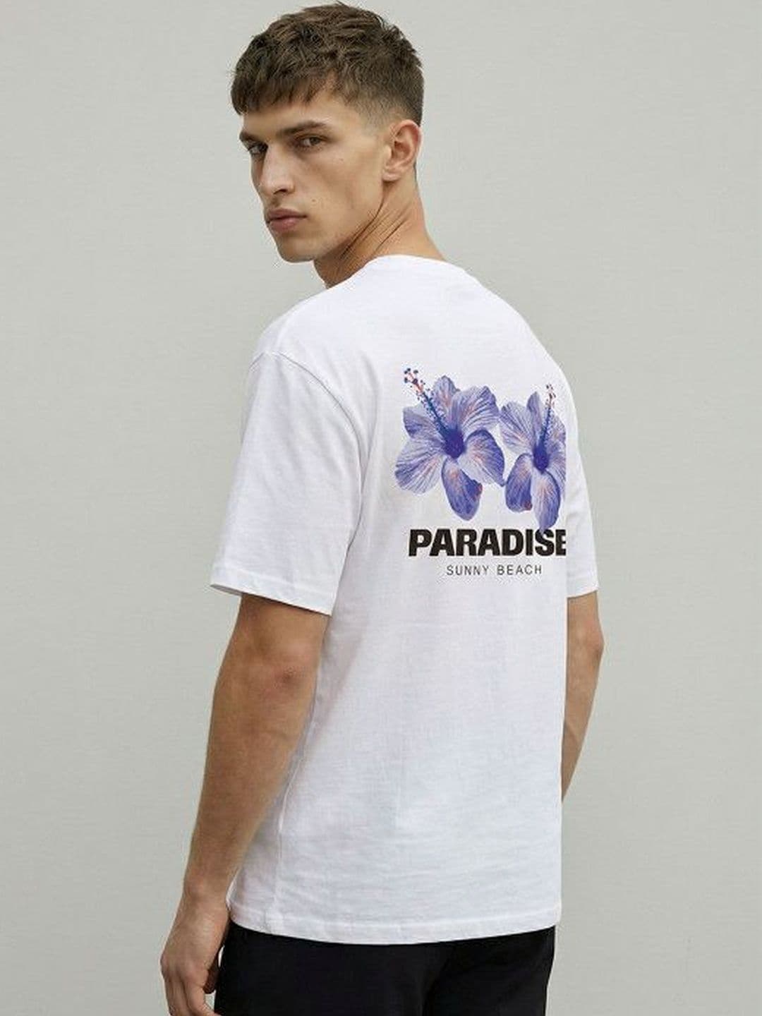 Hubberholme Men Typography Printed T-shirt thumbnail 4