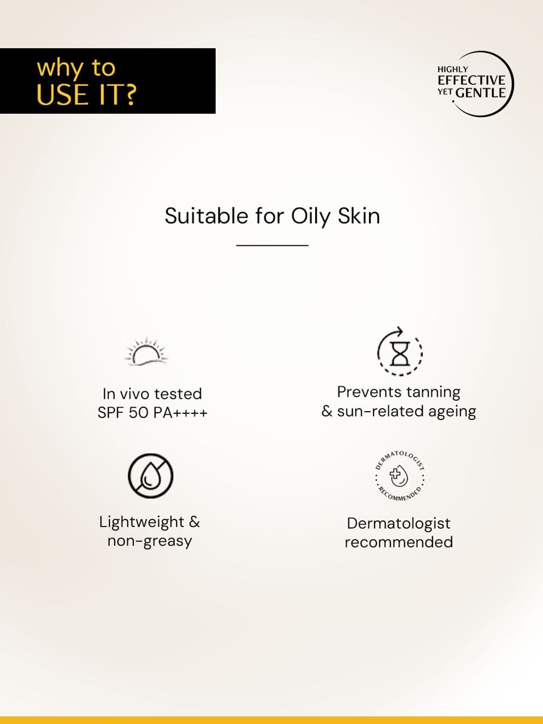 deconstruct Gel Sunscreen SPF 50 PA++++ -100% Photostable-Lightweight In-Vivo Tested 80g thumbnail 2