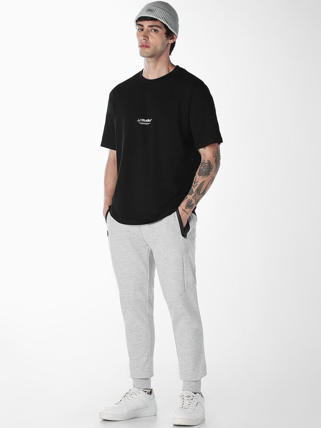 Jack & Jones Men Brand Logo Printed Organic Cotton T-shirt thumbnail 6