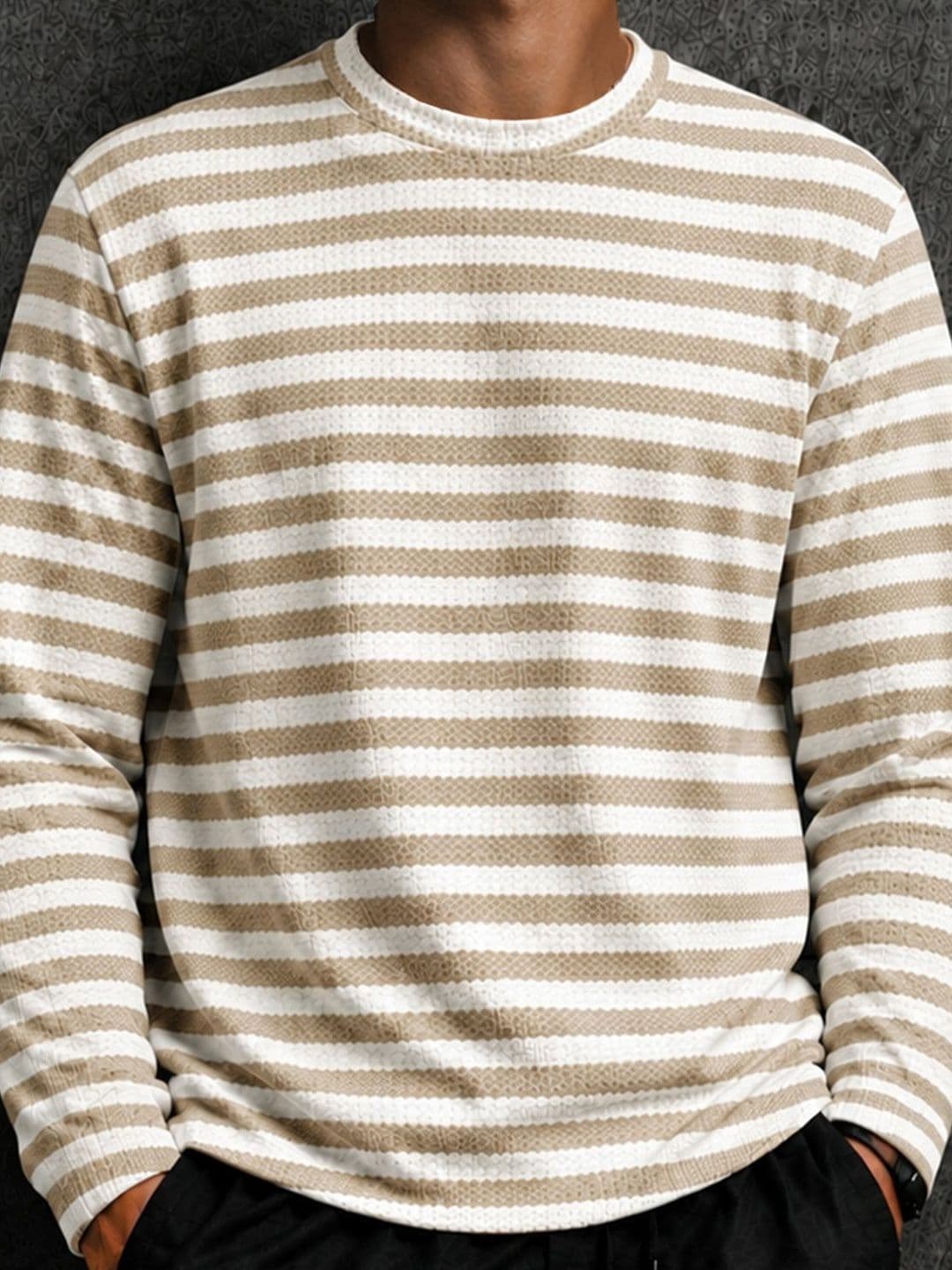 Force Men Striped T-shirt thumbnail 4