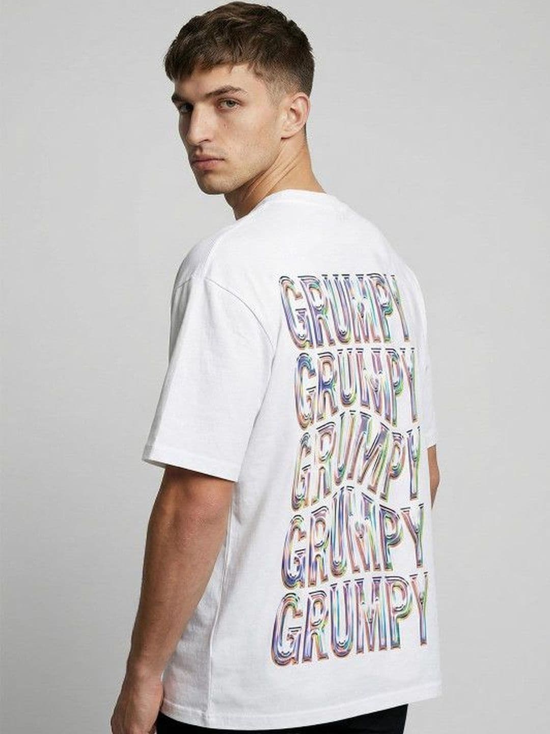 Hubberholme Men Typography Printed T-shirt thumbnail 3