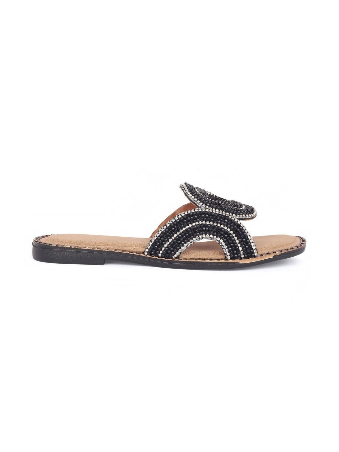 MELAR Women Embellished Open Toe Flats thumbnail 3