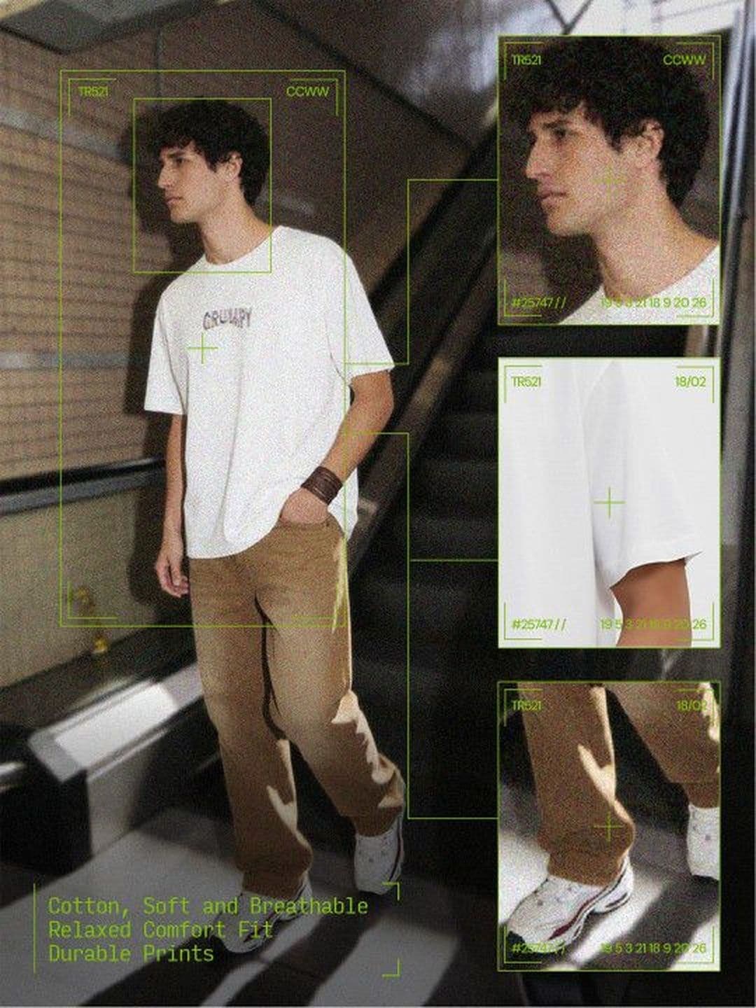 Hubberholme Men Typography Printed T-shirt thumbnail 4