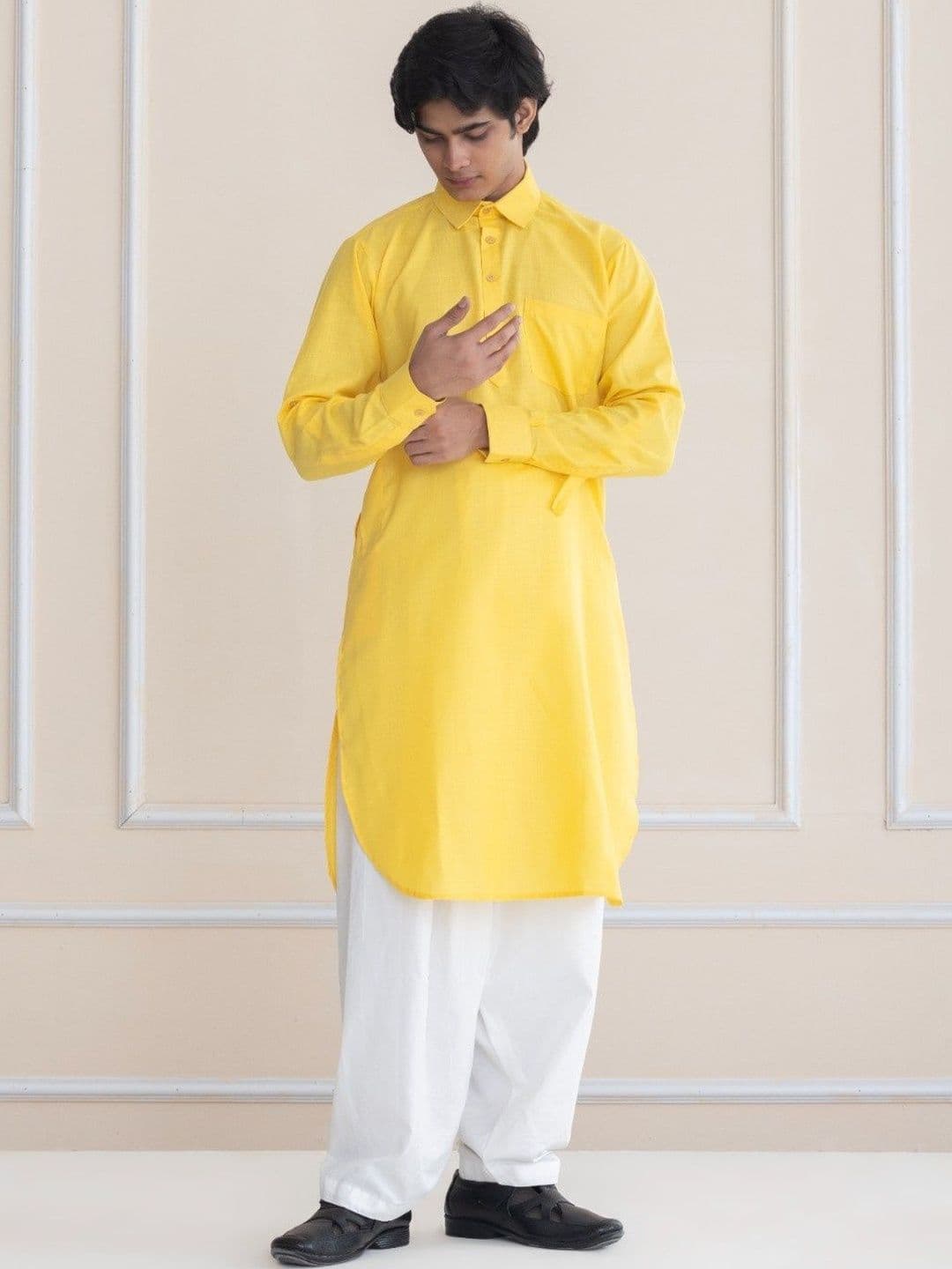 SHROBH Men Kurta thumbnail 3