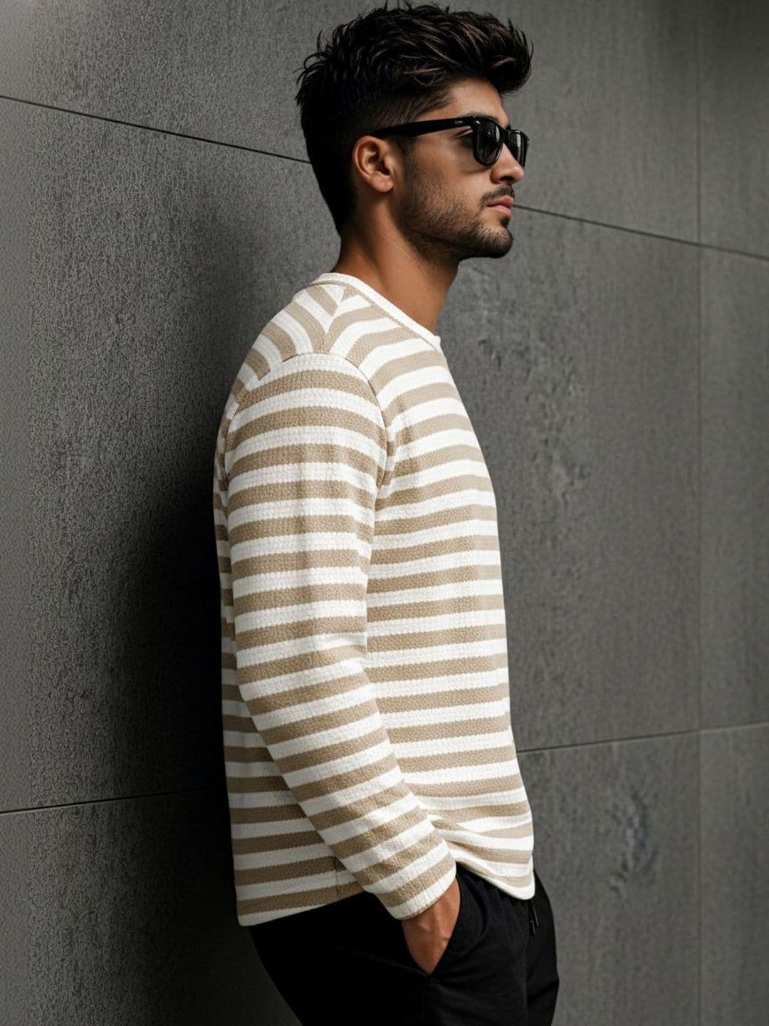 Force Men Striped T-shirt thumbnail 2