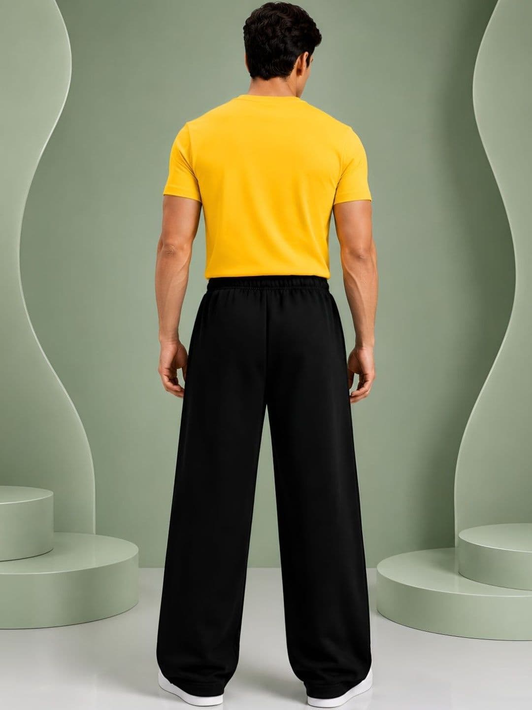 TEDWOODS Men Regular Fit Graphic Print Track Pants thumbnail 3
