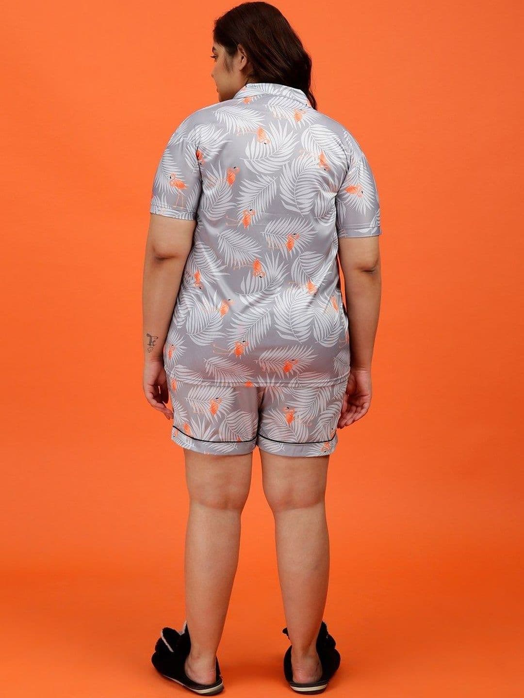 Toodle Plus Women Plus Size Night Suit thumbnail 5