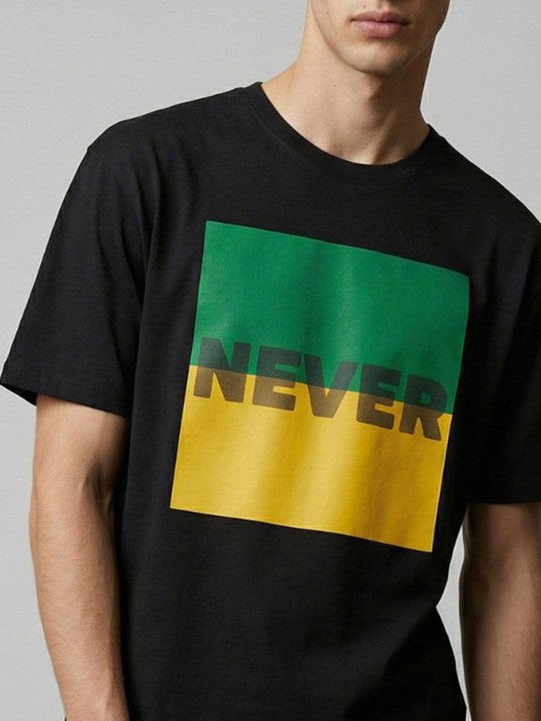 High Star Men Typography Printed T-shirt thumbnail 2