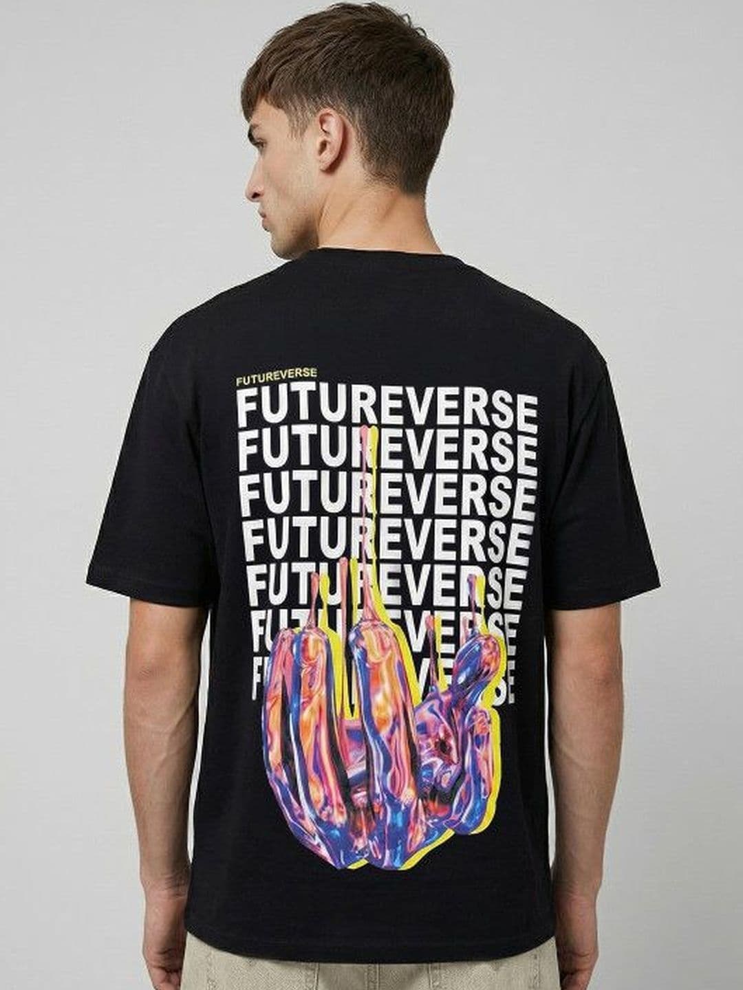 Hubberholme Men Graphic Printed Cotton T-shirt thumbnail 3