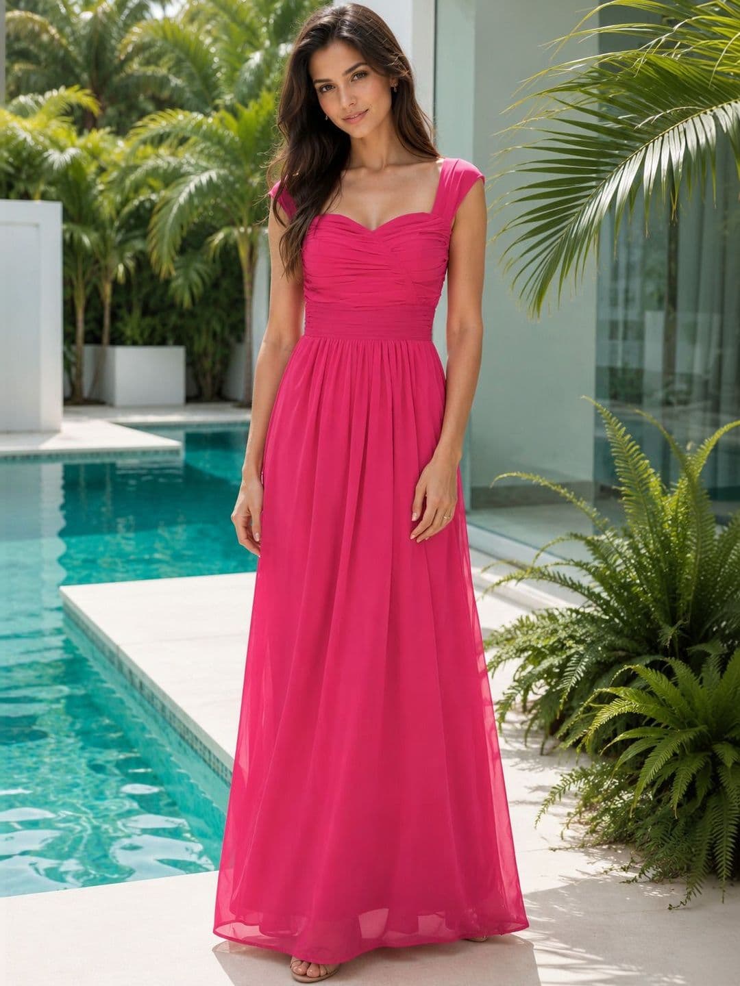 DressBerry Georgette Maxi Dress - view 1