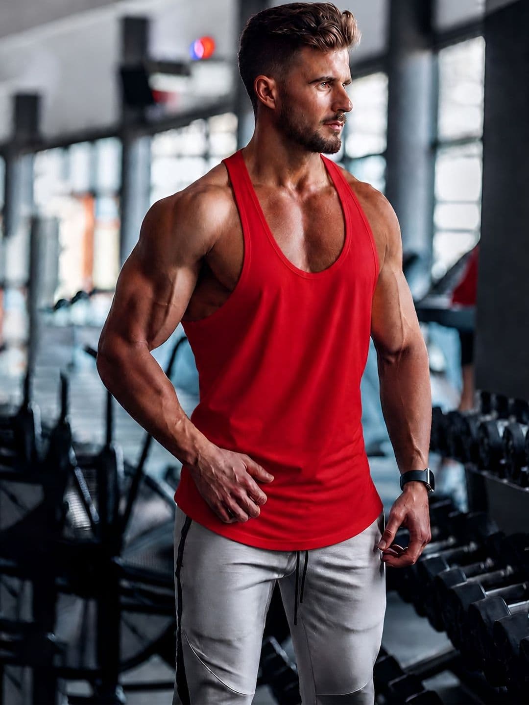 Friskers Cotton Gym Vest thumbnail 5