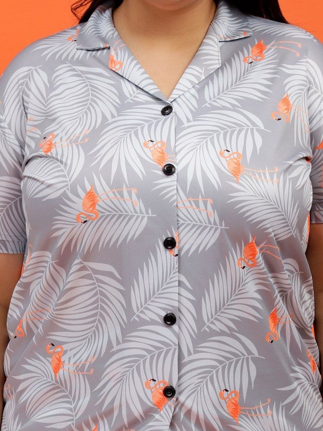 Toodle Plus Women Plus Size Night Suit thumbnail 4