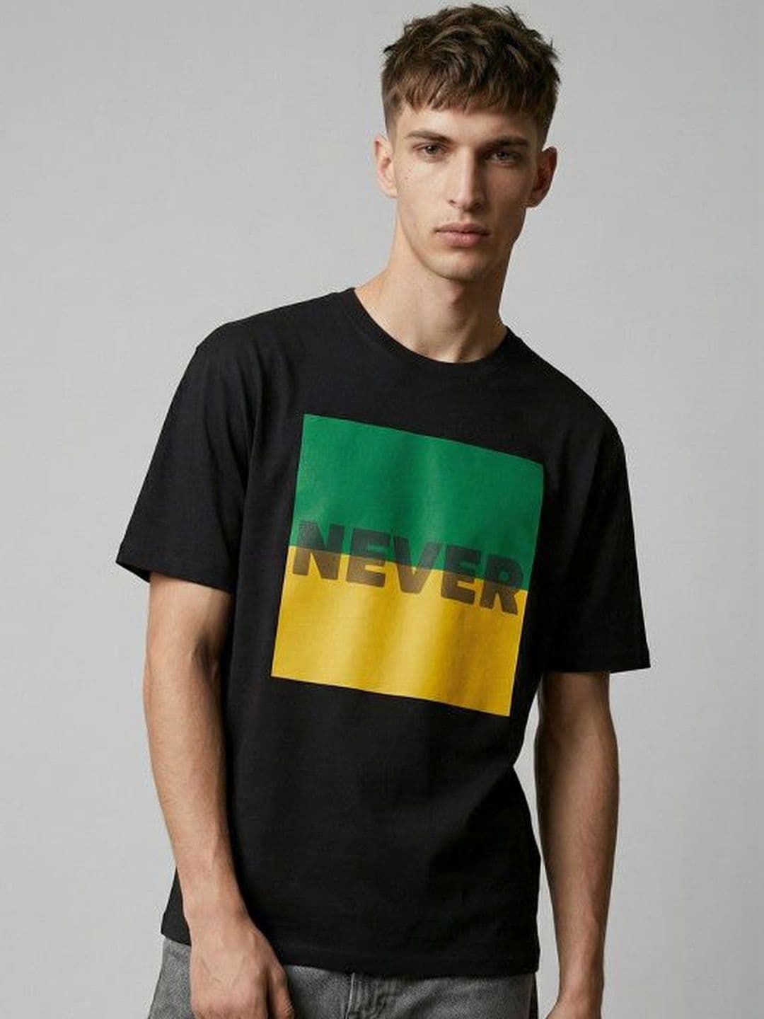 Hubberholme Men Typography Printed T-shirt thumbnail 2