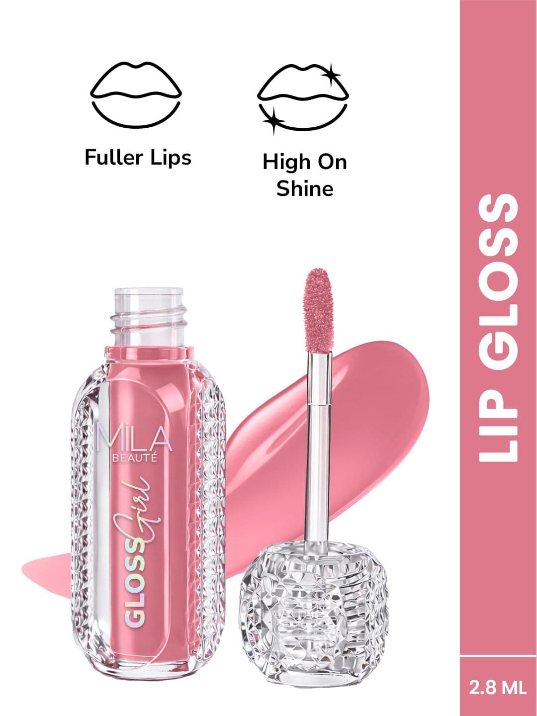 MILA BEAUTE Gloss Girl Hydration Lip Gloss With Hyaluronic Acid - 2.8 ml - Thats Me - 06 - view 1