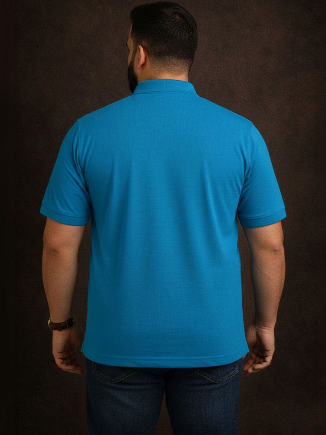 The Roadster Lifestyle Co Polo Collar Oversized Tshirts thumbnail 3