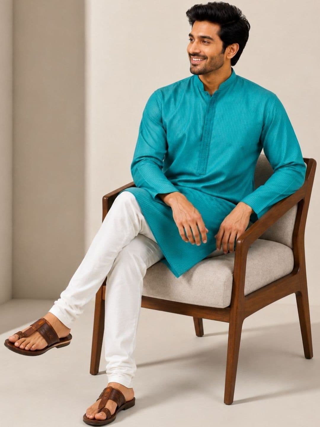 DEVOILER Men Kurta thumbnail 3