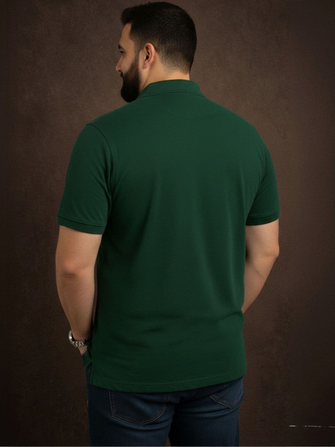 The Roadster Lifestyle Co Polo Collar Oversized Tshirts thumbnail 5