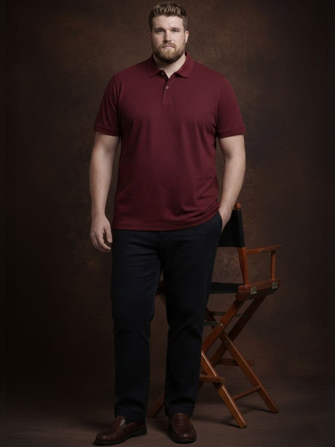 The Roadster Lifestyle Co Polo Collar Oversized Tshirts thumbnail 5