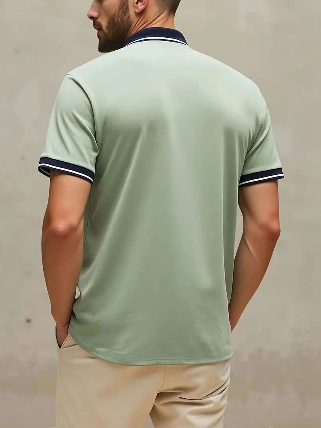 Mast & Harbour Men Polo Collar T-shirt thumbnail 2