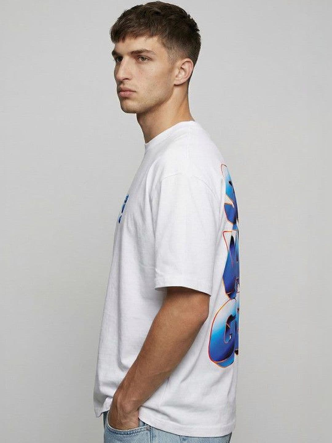 High Star Men Typography Printed T-shirt thumbnail 5