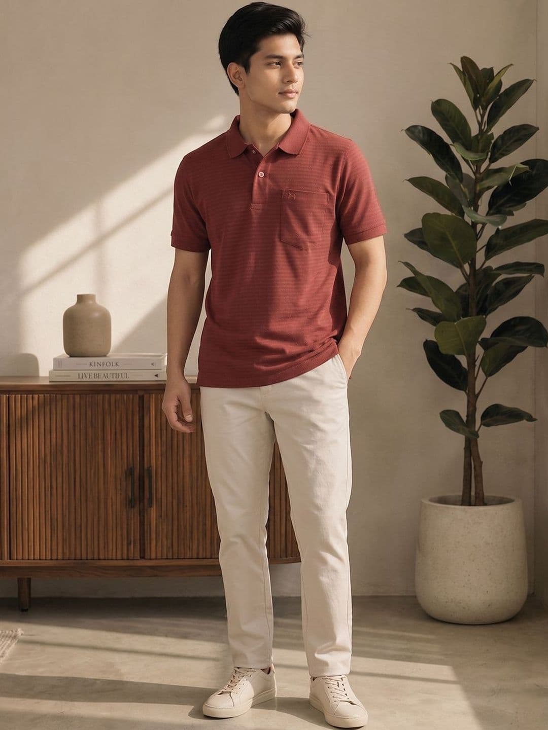 Force NXT Men Polo Collar Pockets T-shirt thumbnail 4