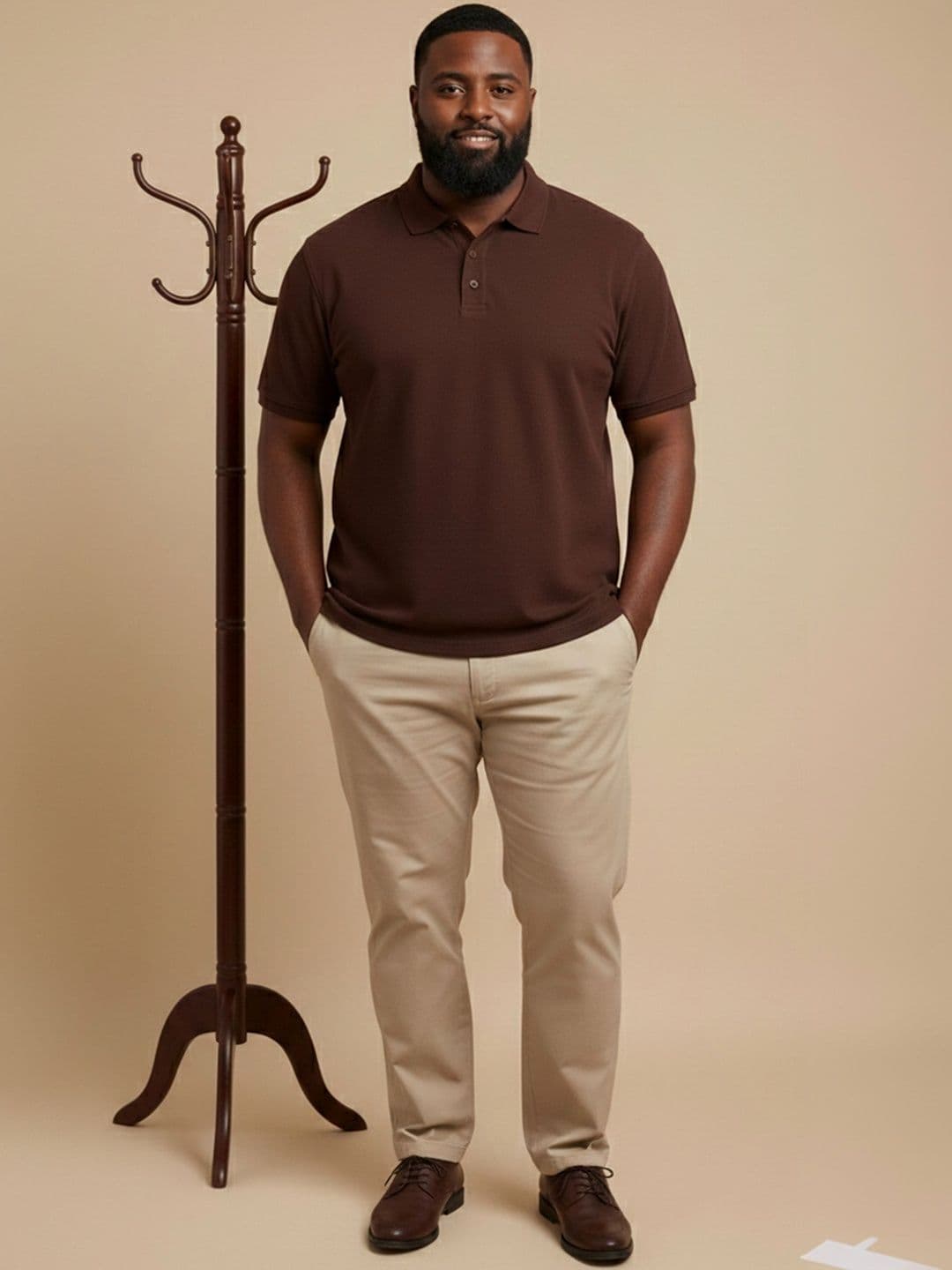 Mast & Harbour Men Polo Collar T-shirt thumbnail 3