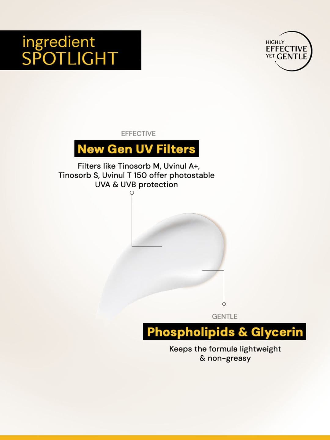 deconstruct Gel Sunscreen SPF 50 PA++++ -100% Photostable-Lightweight In-Vivo Tested 50g thumbnail 2