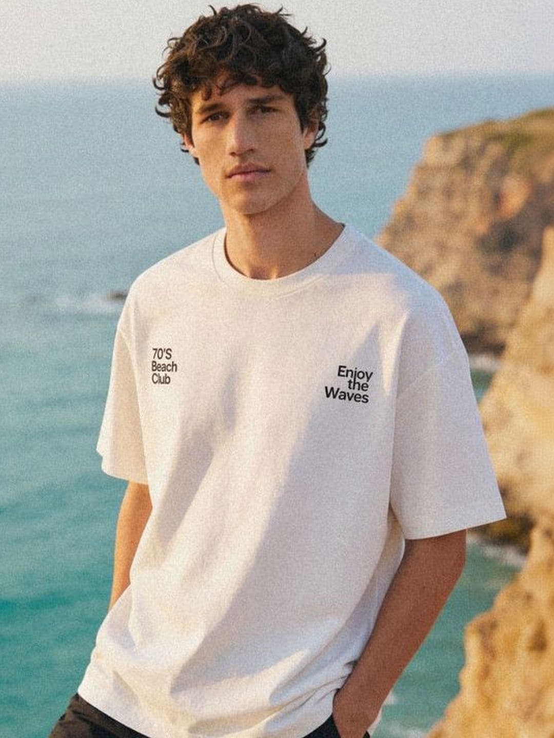 Hubberholme Men Typography Printed T-shirt thumbnail 2