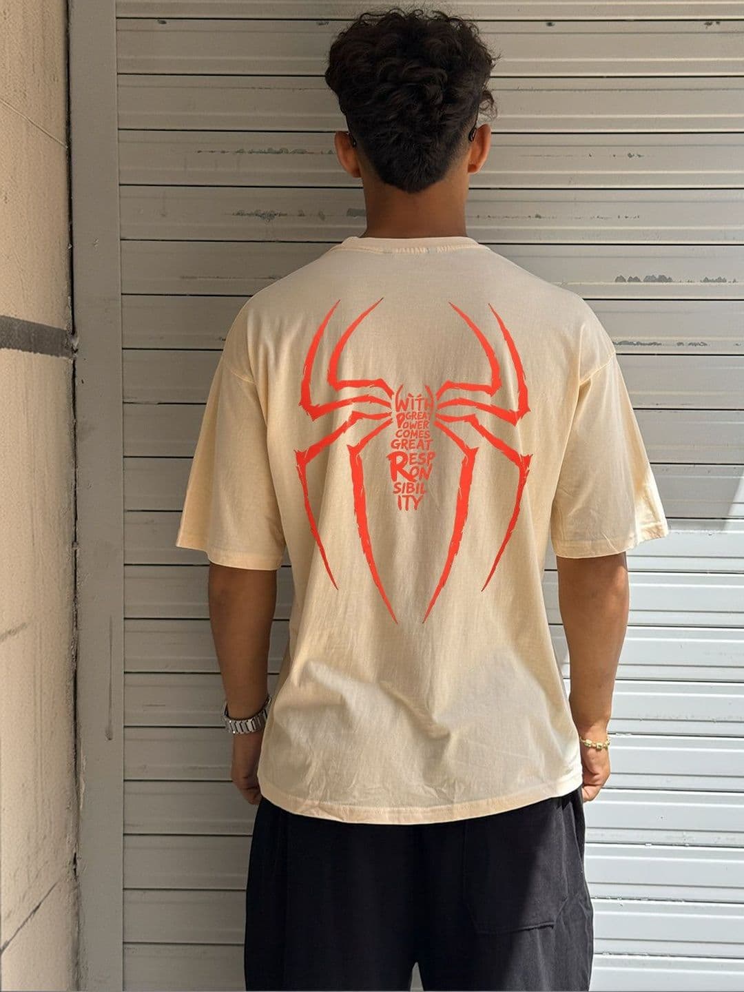 BDSQUARE Men Typography Printed T-shirt thumbnail 3