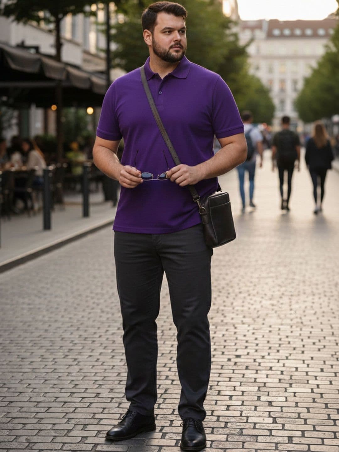 Mast & Harbour Men Polo Collar T-shirt thumbnail 2