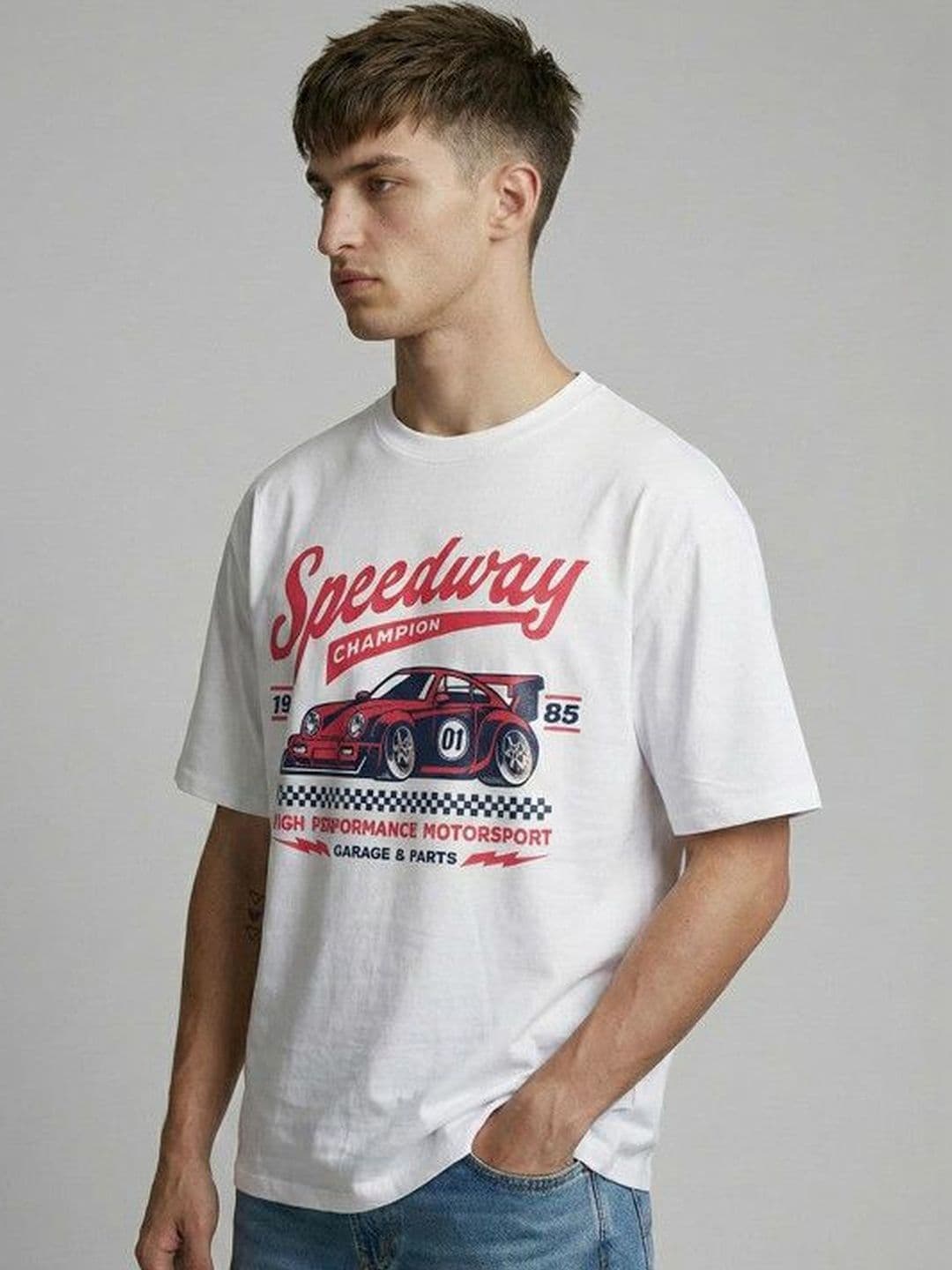 Hubberholme Men Printed T-shirt thumbnail 6