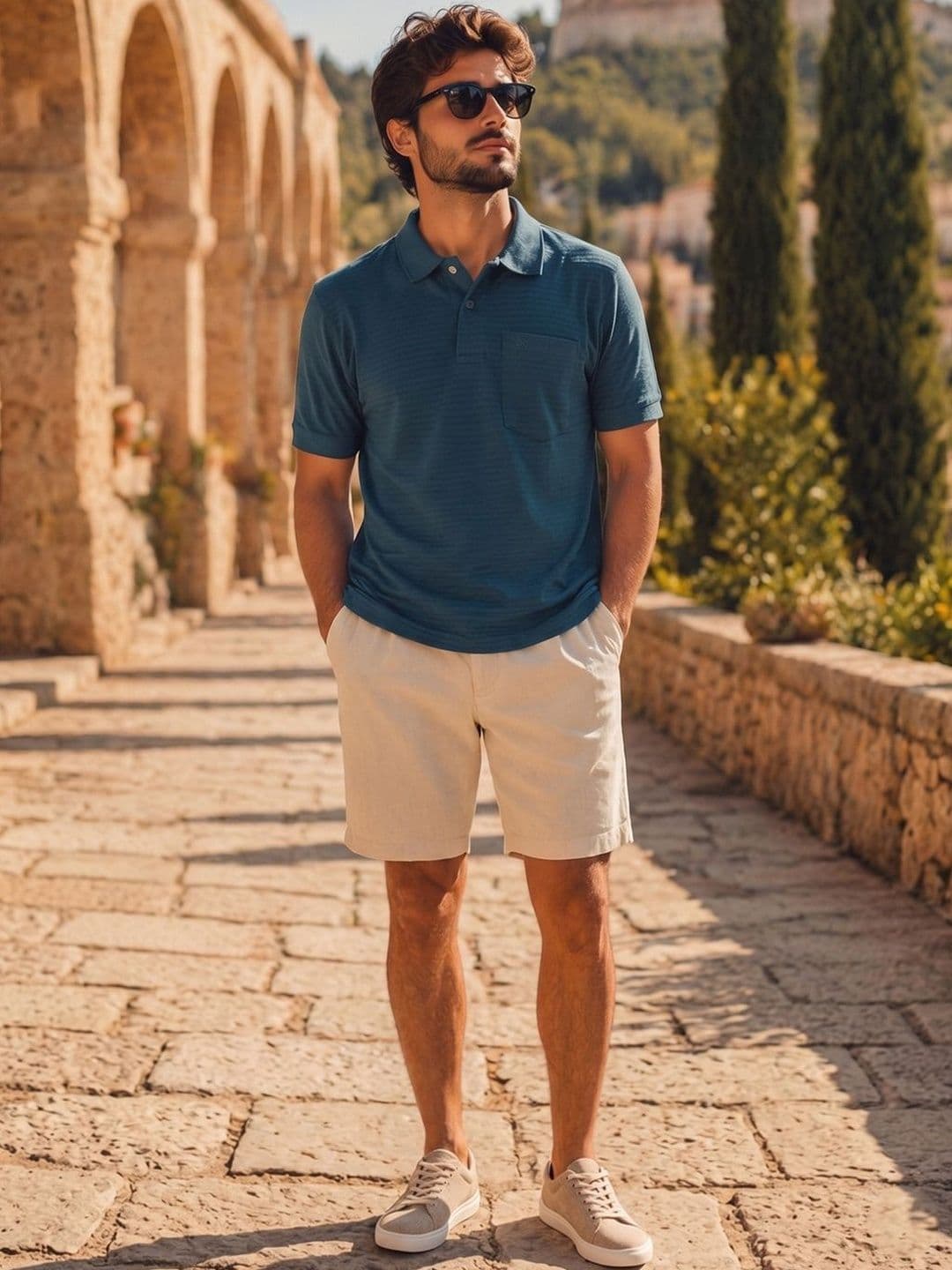 Force NXT Men Polo Collar Pockets T-shirt thumbnail 4