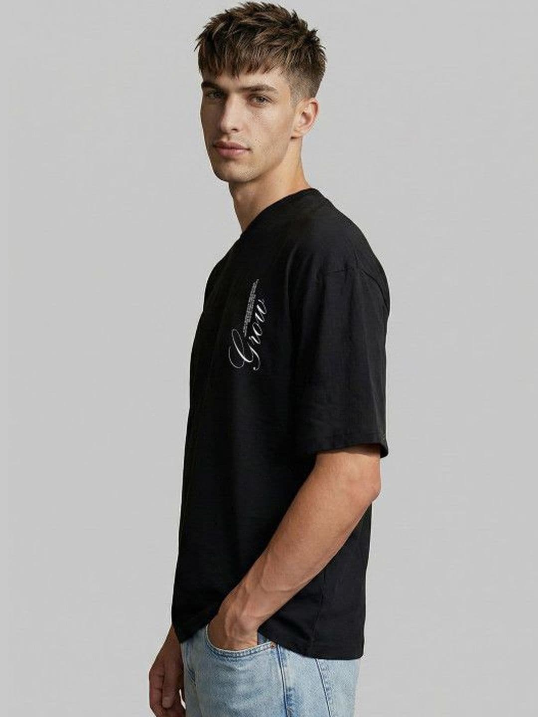 High Star Men Typography Printed T-shirt thumbnail 5